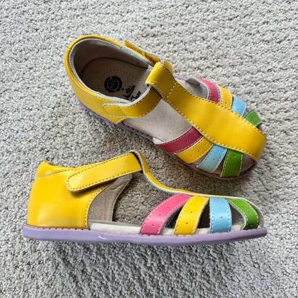 Livie and Luca x Matilda Jane pastel rainbow sandals - Picture 1 of 4
